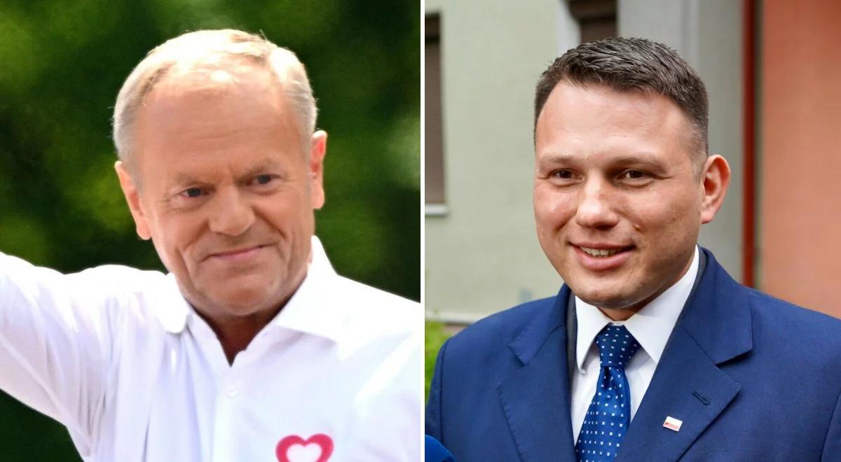 Tusk starł się z Mentzenem ws. nazwiska. Padły słowa o wybijaniu Niemcom zębów 