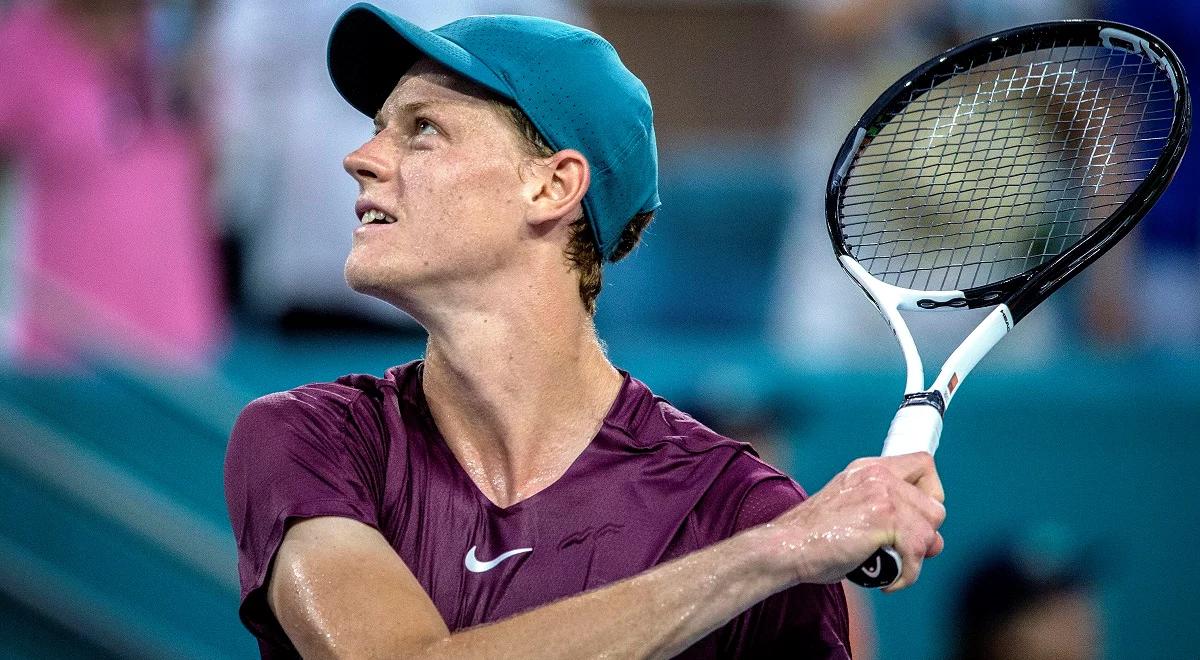 ATP Miami: Jannik Sinner pierwszym półfinalistą turnieju. Gładkie zwycięstwo z Ruusuvuorim