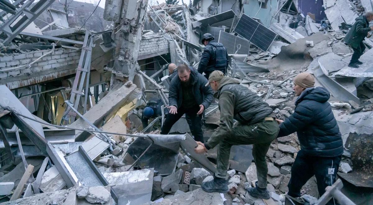 Rosyjski atak na klinikę w Zaporożu. "Nie przebaczymy"