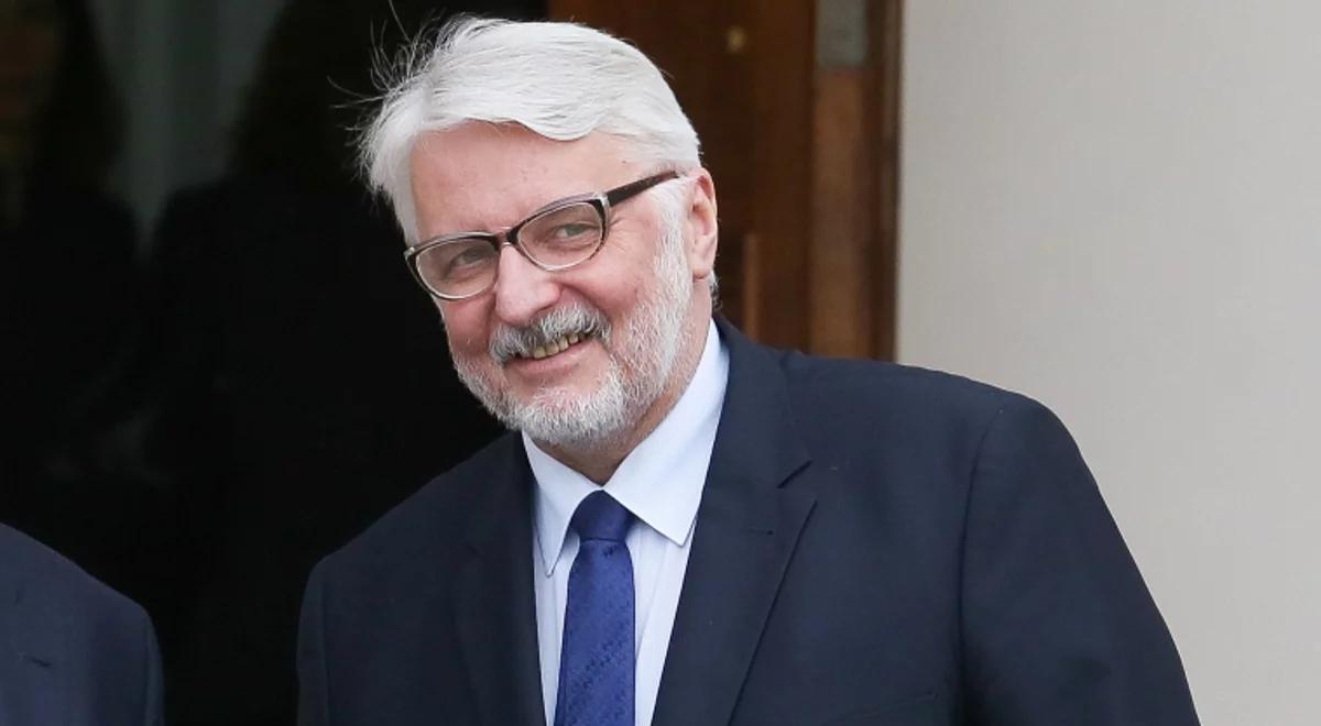 Witold Waszczykowski: oczekujemy, że Emmanuel Macron odejdzie od retoryki wyborczej