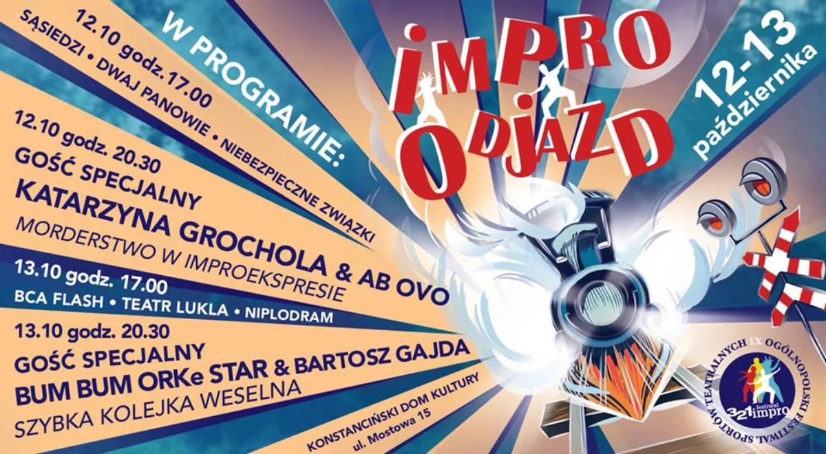 Festiwal "Impro Odjazd" w Konstancinie-Jeziornej