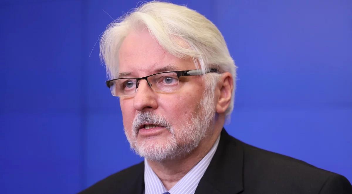 Witold Waszczykowski: Polska i Izrael powinny wyjaśnić kwestie sporne