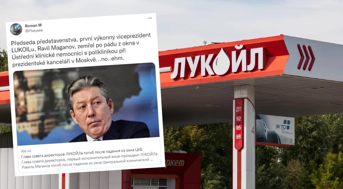 Tajemnicza śmierć wiceprezesa koncernu Lukoil. Rosyjskie media: wypadł z okna