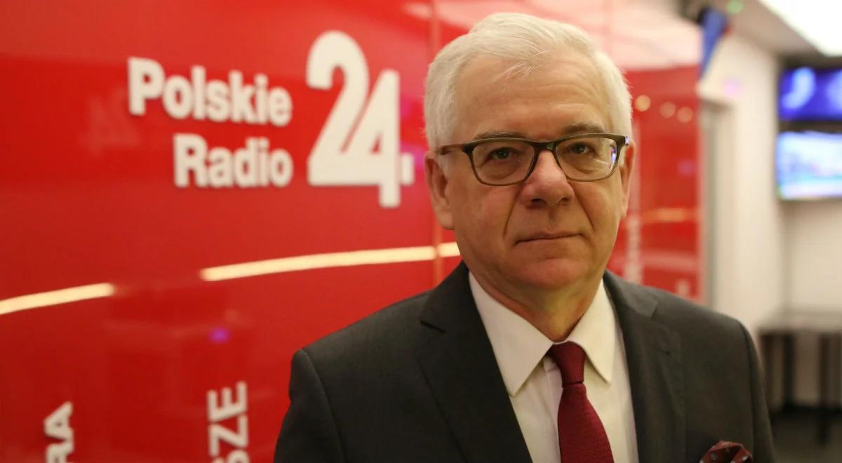 Jacek Czaputowicz: Rosja nie skonfrontuje się otwarcie z krajami Zachodu