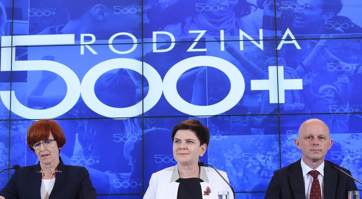 Program Rodzina 500+: świadczenia obejmą ponad 3,5 mln dzieci. Będą kosztować w tym roku 17 mld zł