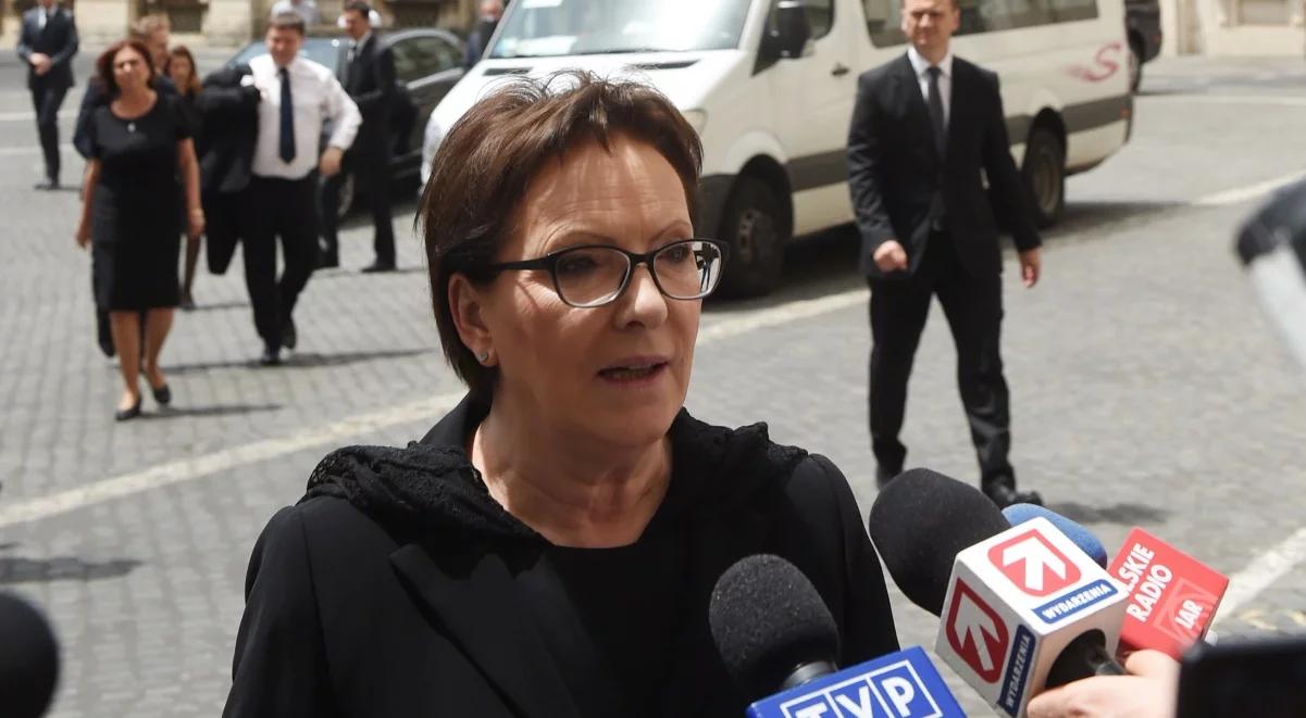 Premier Ewa Kopacz wzywa prezydenta elekta Andrzeja Dudę do powrotu do języka miłości