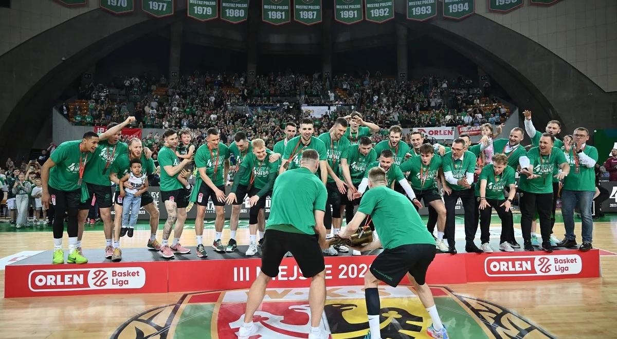 Orlen Basket Liga. Śląsk Wrocław pokonał Spójnię Stargard i zdobył brązowy medal