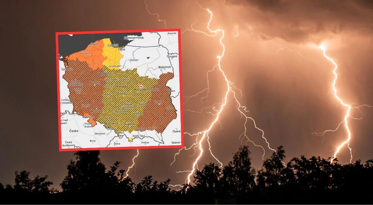 Upały i silne burze, wysyp alertów. "Możliwe przerwy w dostawach prądu"