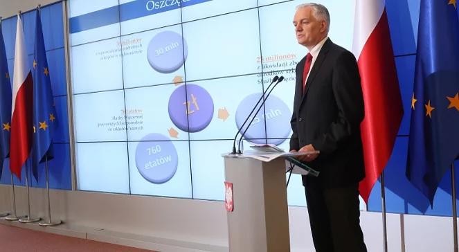 Gowin: kary nie będą surowsze, staną się karami realnymi