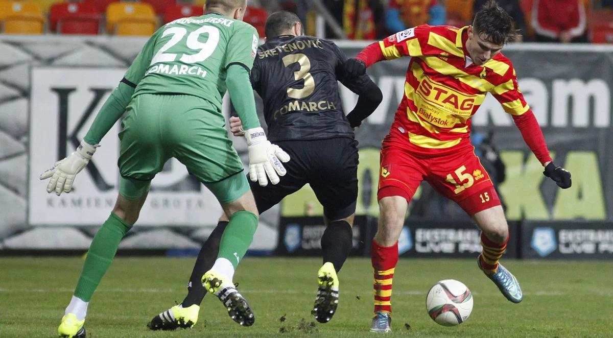 Ekstraklasa: Jagiellonia Białystok - Cracovia. Festiwal goli w Białymstoku