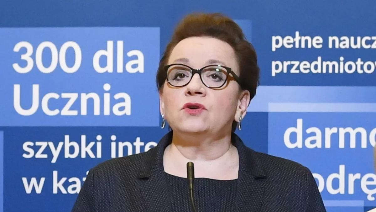 Anna Zalewska: musimy być przygotowani na różne warianty