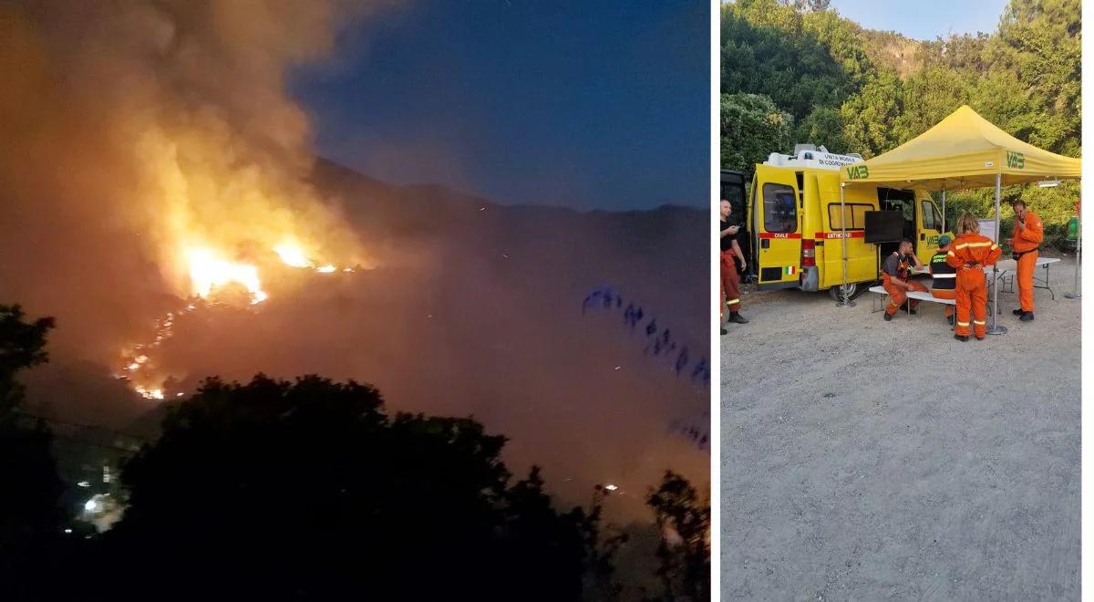 Pożar na wyspie Elba. Ewakuowano kilkaset osób