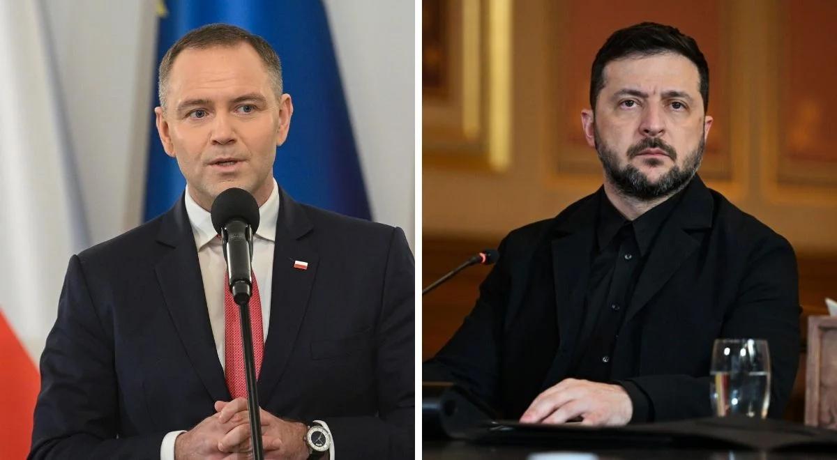 Nawrocki nie pojedzie do Kijowa? Przydacz: Zełenski może wsiąść w pociąg