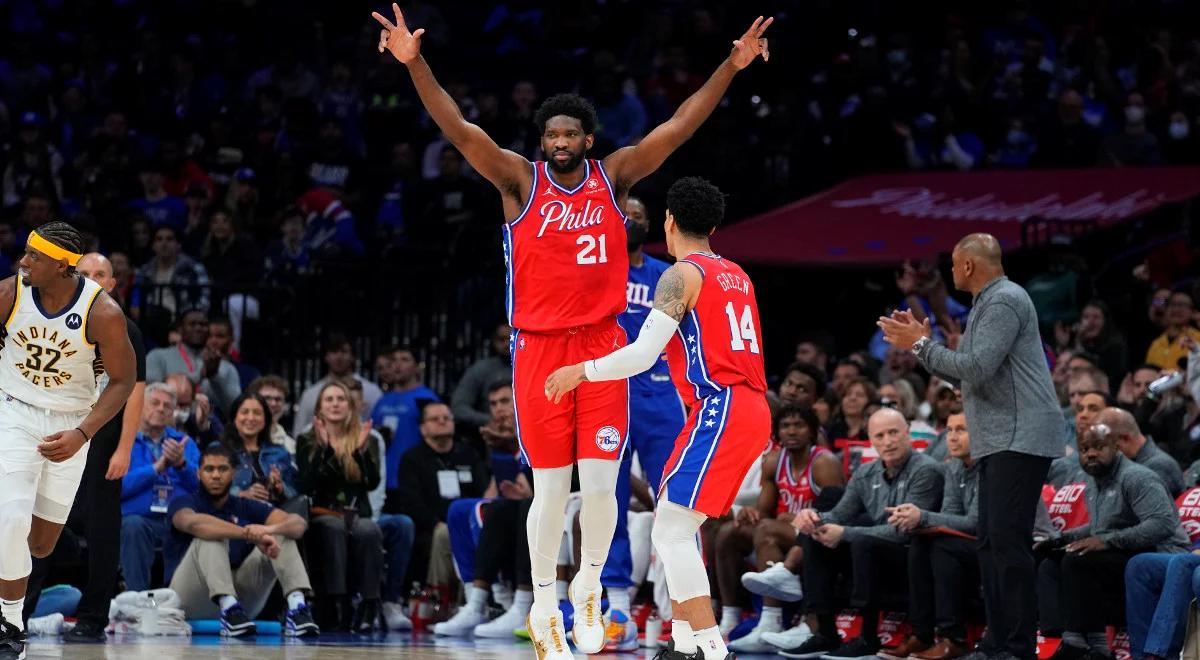 NBA: Joel Embiid pokazał klasę. Świetny mecz Kameruńczyka przeciwko Pacers