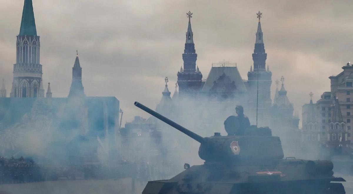 Defilada wojskowa na Placu Czerwonym. Putin wygłosił krótkie przemówienie