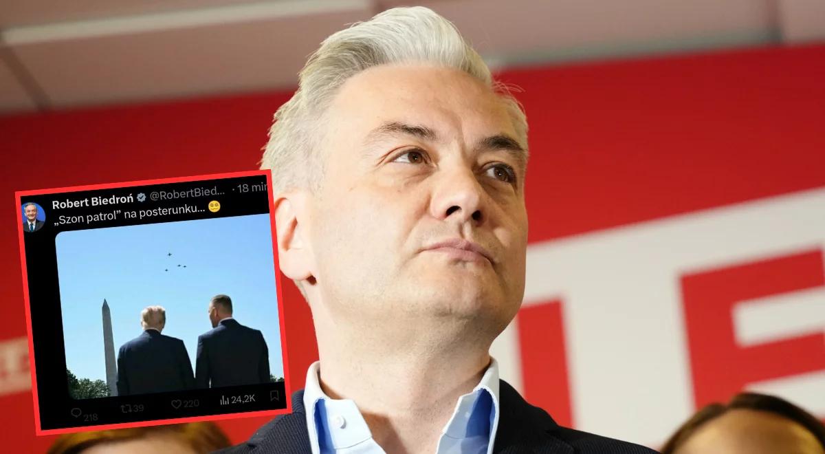 Wpis Biedronia wywołał burzę. Polityk najpierw go usunął, a teraz przeprosił
