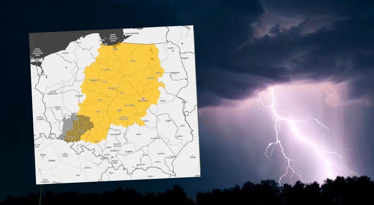 Burze z gradem przechodzą nad Polską. Alerty IMGW dla prawie całego kraju