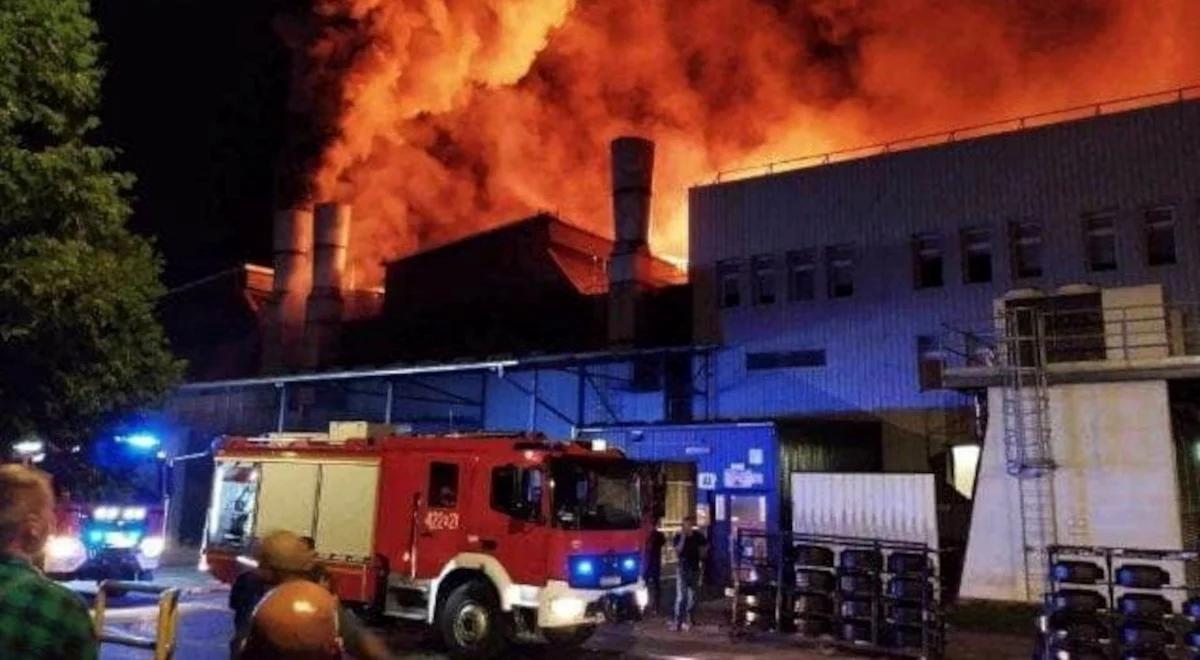 Śledczy wyjaśniają przyczyny pożaru w Firmie Oponiarskiej Dębica. "Straty liczone w milionach"