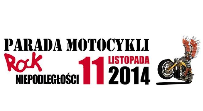 Patriotyczna parada motocykli