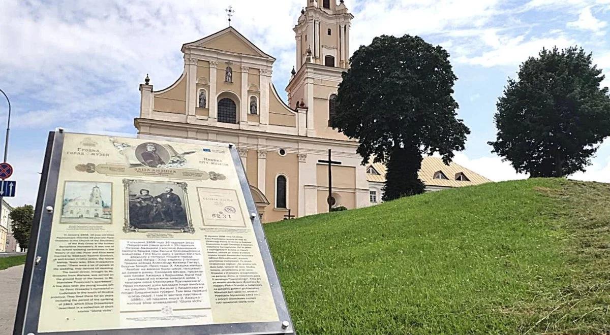 Białoruś "uczciła" Narodowe Czytanie "Nad Niemnem". W Grodnie usunięto tablice poświęcone Orzeszkowej