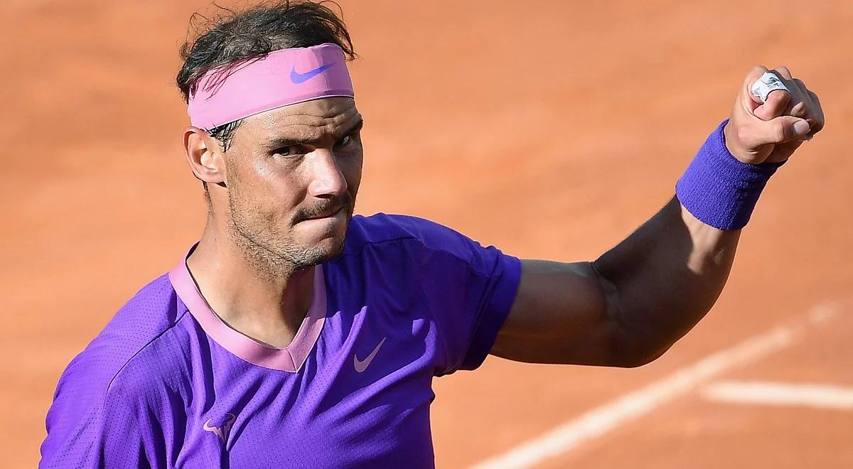 ATP Rzym: Rafael Nadal w półfinale. Hiszpan walczy o 10. triumf w turnieju