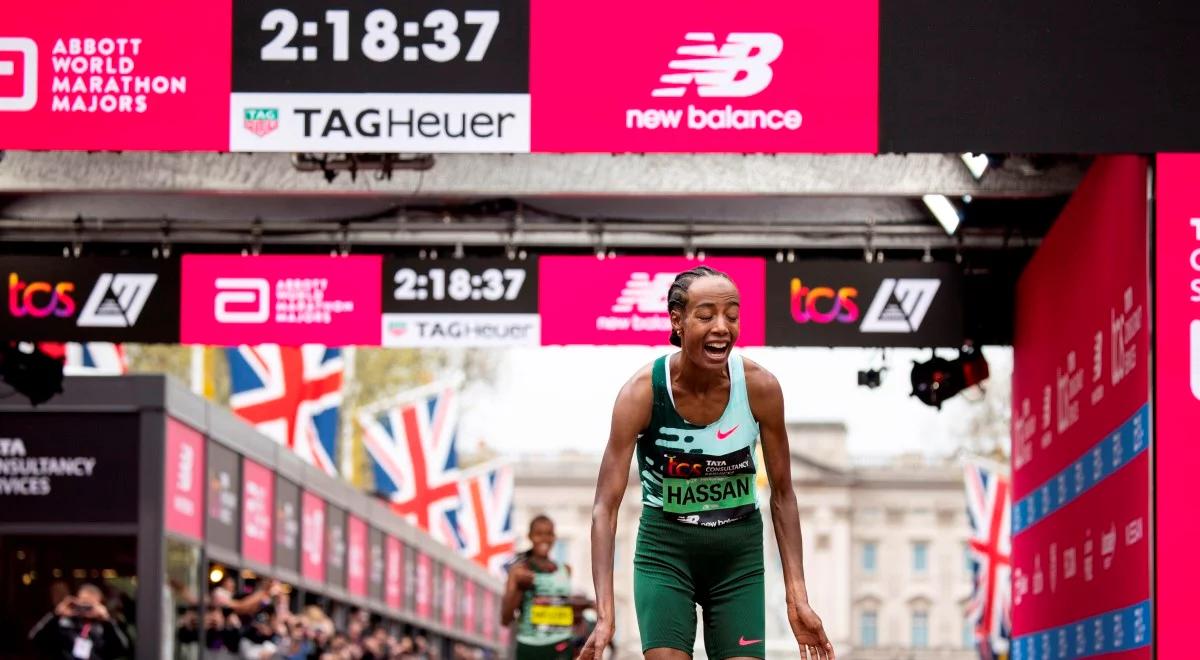 Maraton w Londynie: Sifan Hassan zaskoczyła siebie, rywalki i świat. Zwycięski debiut w maratonie 