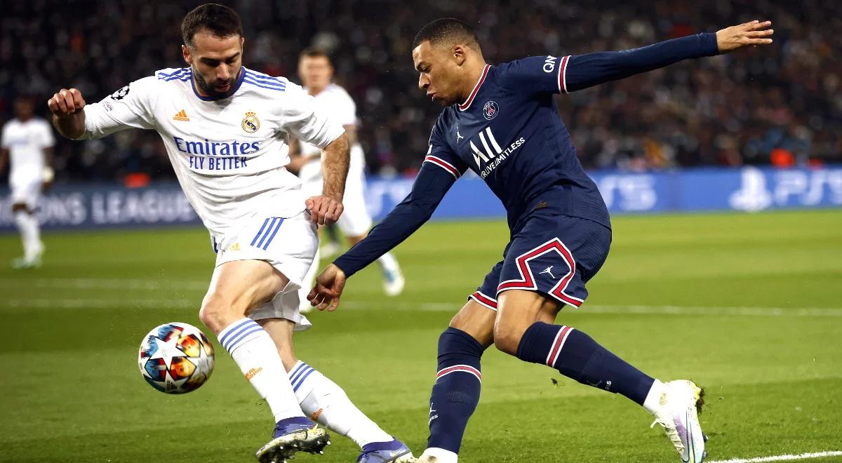 Liga Mistrzów: PSG - Real Madryt. Paryżanie grali do końca, Mbappe bohaterem 
