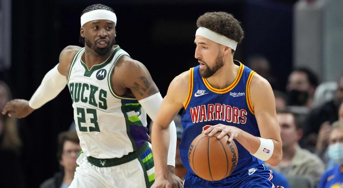 NBA: Klay Thompson rozbił obrońców tytułu. Porażka Milwaukee Bucks