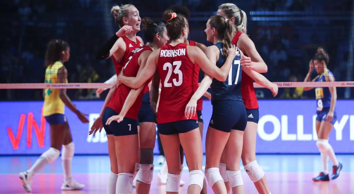 Liga Narodów siatkarek: Amerykanki lepsze od Brazylijek w decydującym meczu