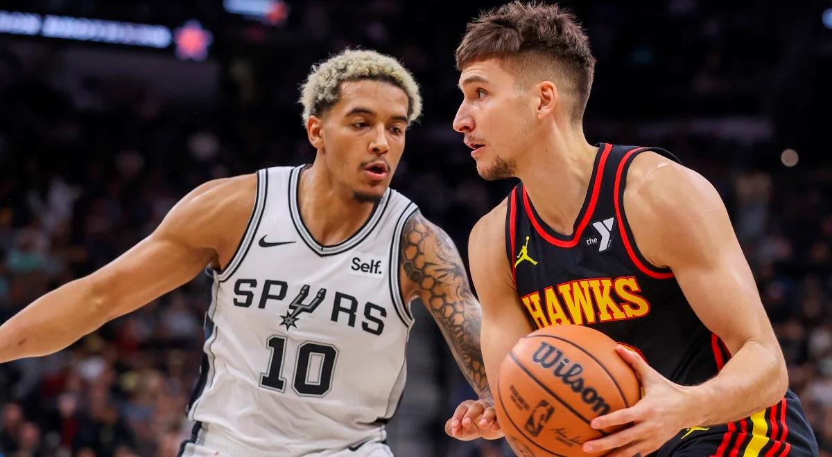 NBA: Sochan zaszalał w meczu Spurs - Atlanta Hawks. Polak pobił Gortata - jest nowy polski rekord