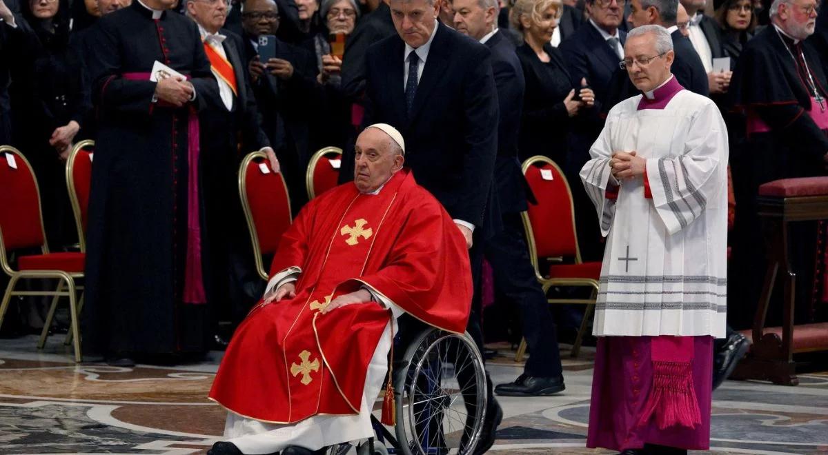 Watykan. W Wielki Piątek papież przewodniczył nabożeństwu Męki Pańskiej