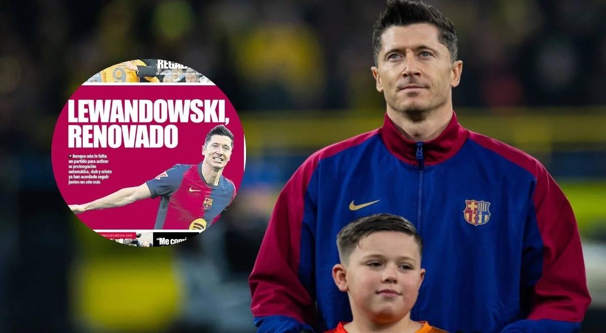 Przyszłość Roberta Lewandowskiego wyjaśniona. FC Barcelona podjęła decyzję 