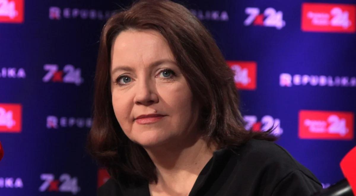 Joanna Lichocka: skończyły się czasy dziennikarzy podwieszonych pod polityków