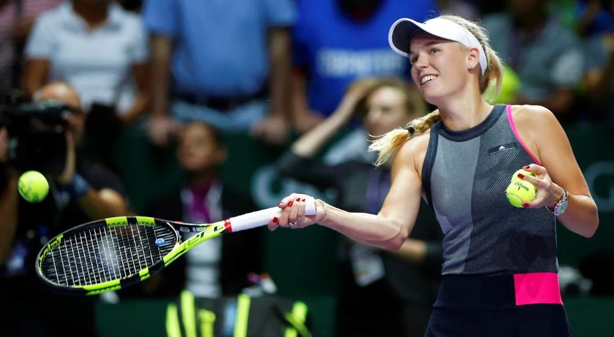 WTA Finals: Wozniacki rozbiła Halep. Dunka już w półfinale