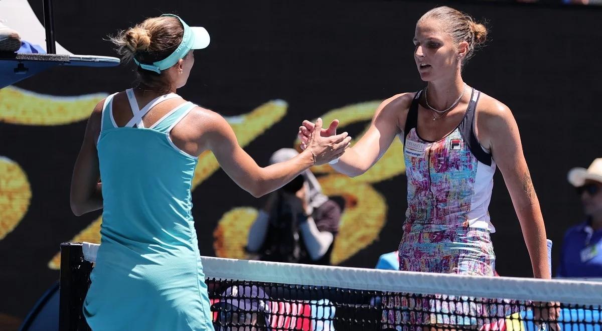 Australian Open: Karolina Pliskova nie ukrywa rozczarowania po meczu z Linette. "Od razu wywierała presję"