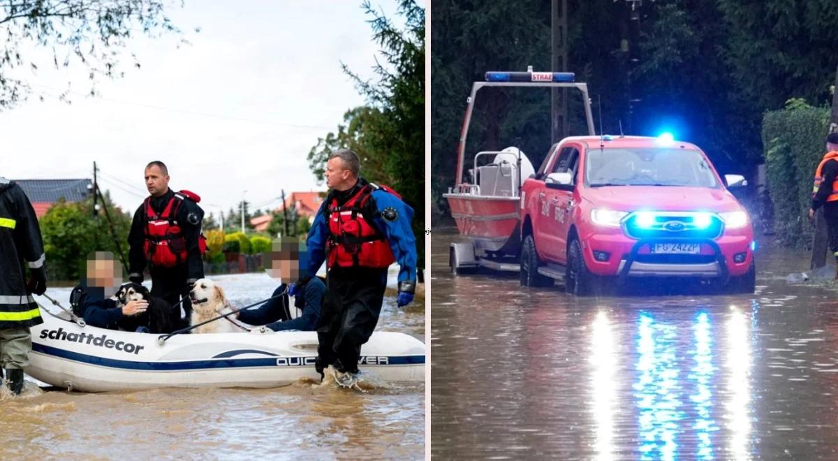 Walka z wielką wodą. Straż pożarna wskazuje, gdzie jest najciężej