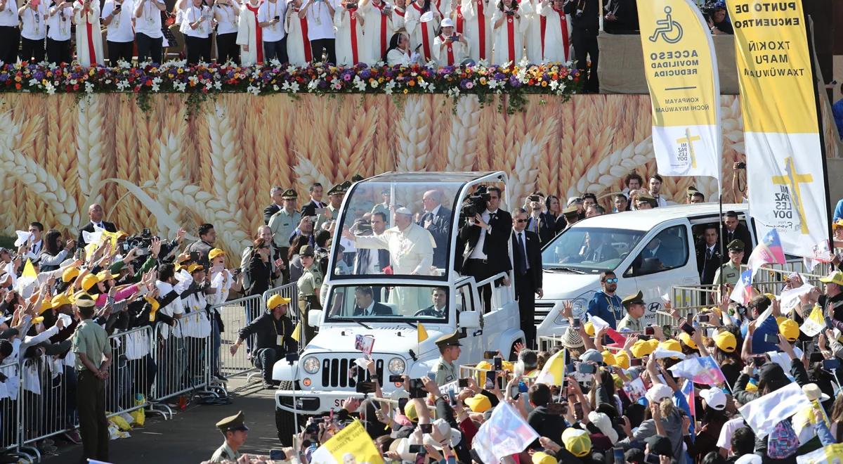 Franciszek z wizytą w Chile. "Papież czuje się tam jak u siebie"