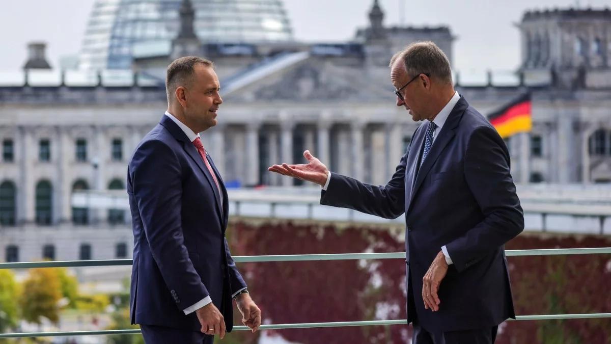 Prezydent Karol Nawrocki w Berlinie. "Zamiast współpracy przywozi stary rachunek"