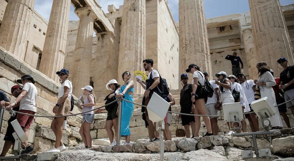 Rekordowe temperatury w Grecji. Zamknięty Akropol, w kraju "mały lockdown"