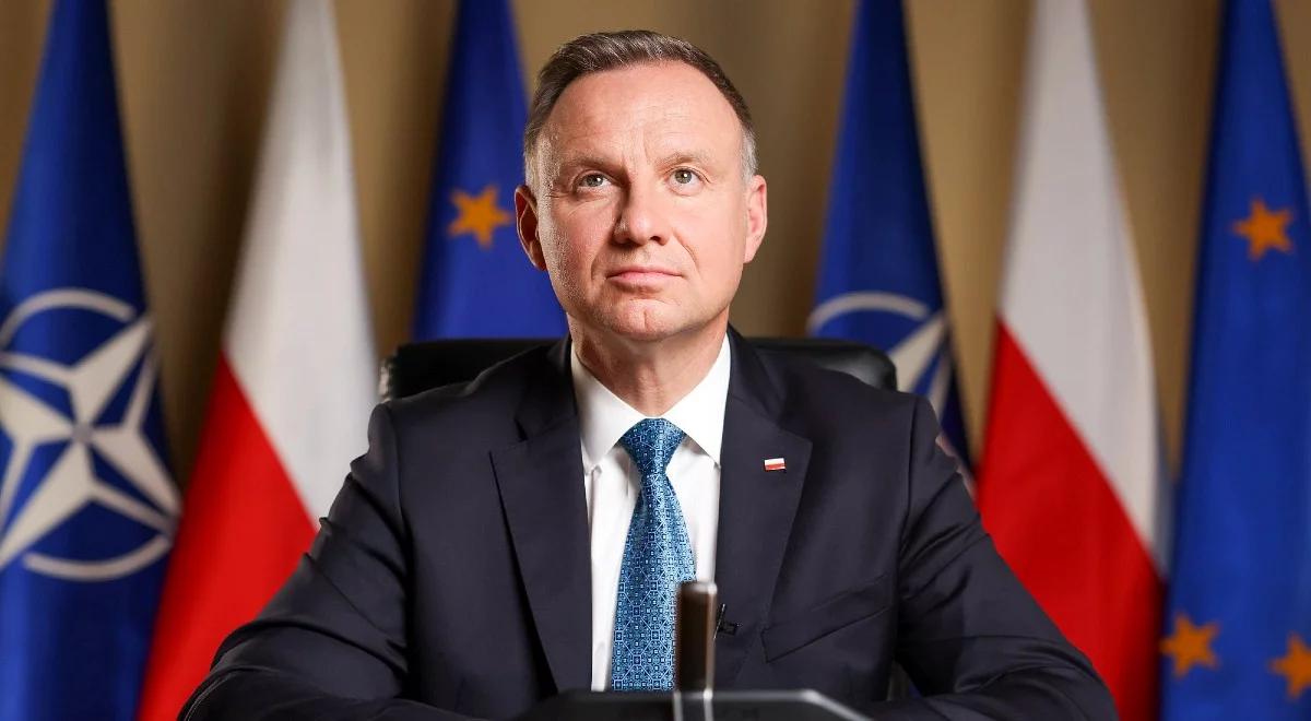 Prezydent Andrzej Duda: okupacja Krymu i innych ukraińskich terytoriów jest problemem globalnym