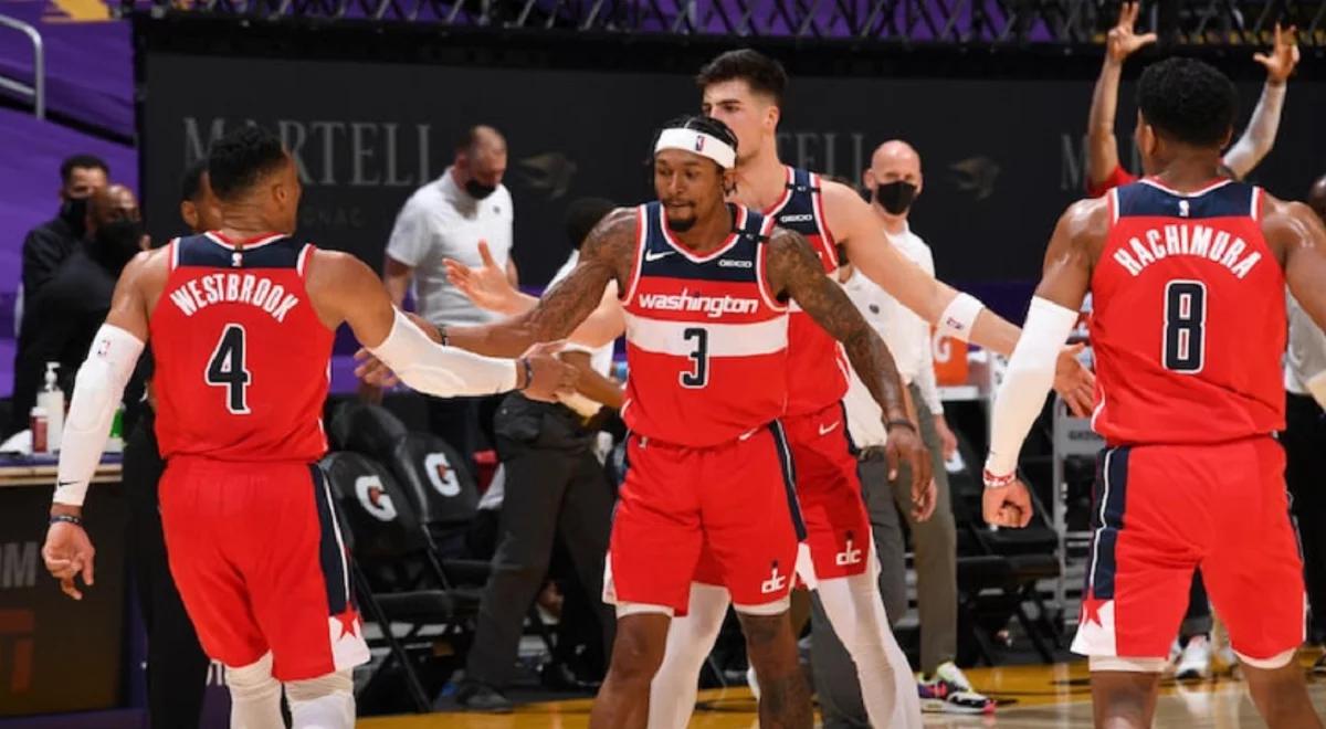 NBA: porażka obrońców tytułu. Lakers ulegli Wizards po dogrywce