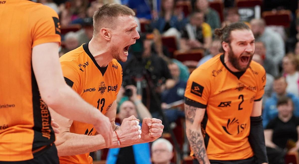 PlusLiga: Jastrzębski Węgiel pierwszym półfinalistą. "Musieliśmy pociągnąć z wątroby"