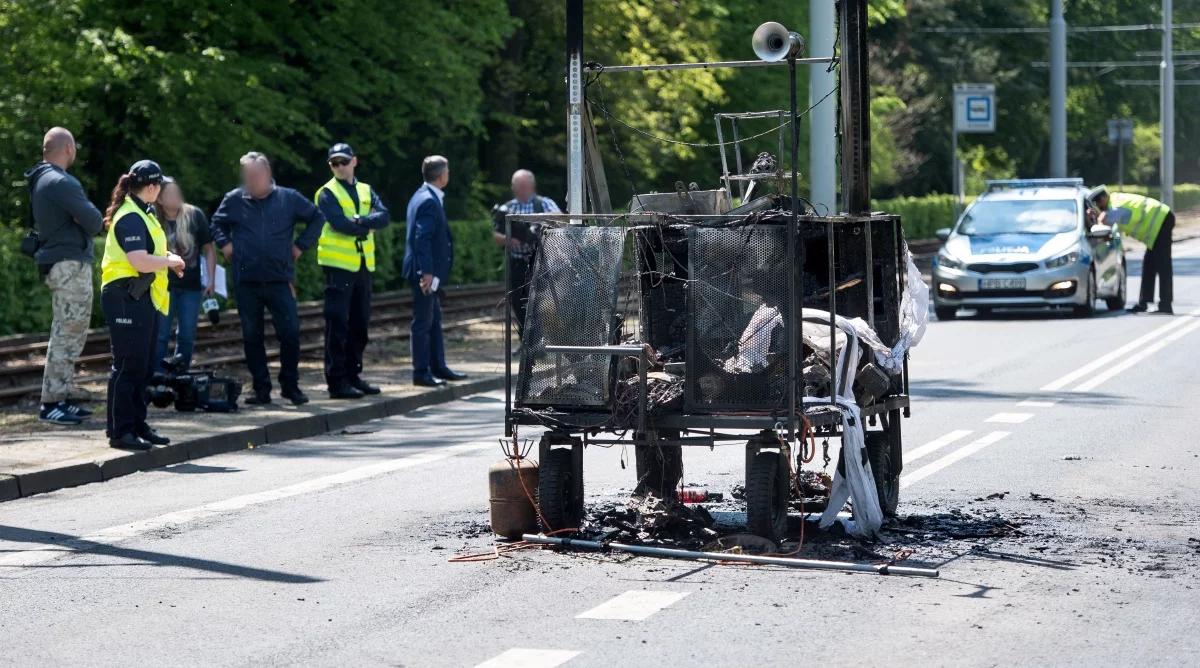 Wrocław: wypadek podczas juwenaliów. Spłonęła platforma, są ranni