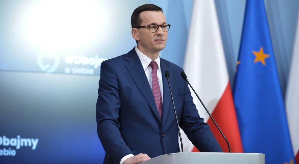 Premier: opozycja chce doprowadzić do chaosu i rozchwiać nastroje