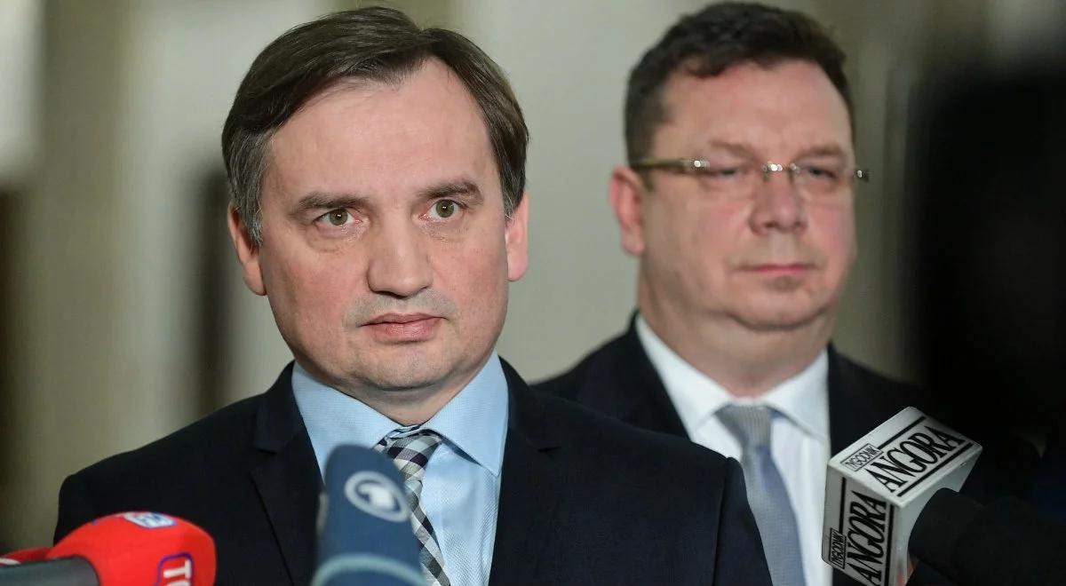 Ziobro: "uchwała" trzech izb SN nie powoduje żadnych skutków prawnych