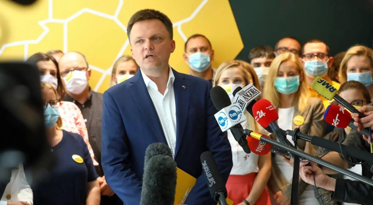 "Polityczny błąd". Joanna Miziołek o deklaracjach wyborczych Szymona Hołowni