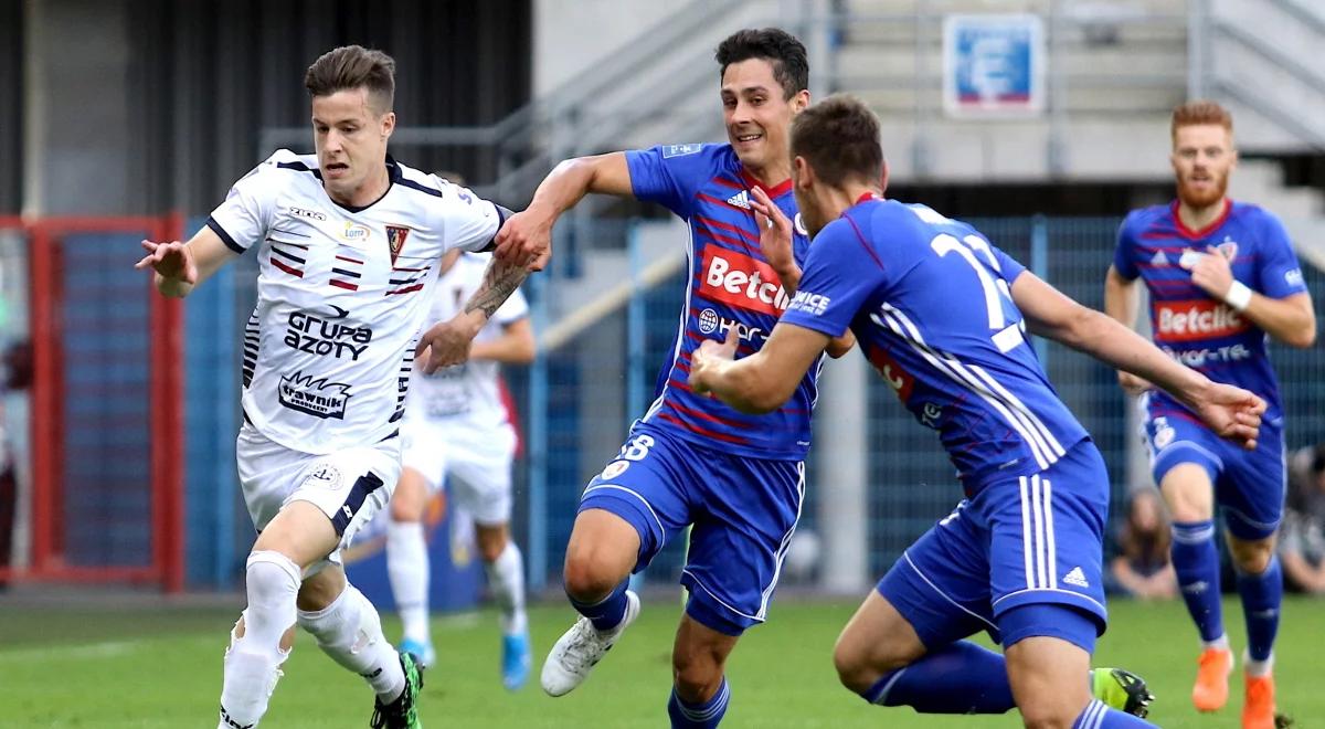 Ekstraklasa: Piast i Pogoń podzieliły się punktami. Bramkarz "Portowców" znów bohaterem