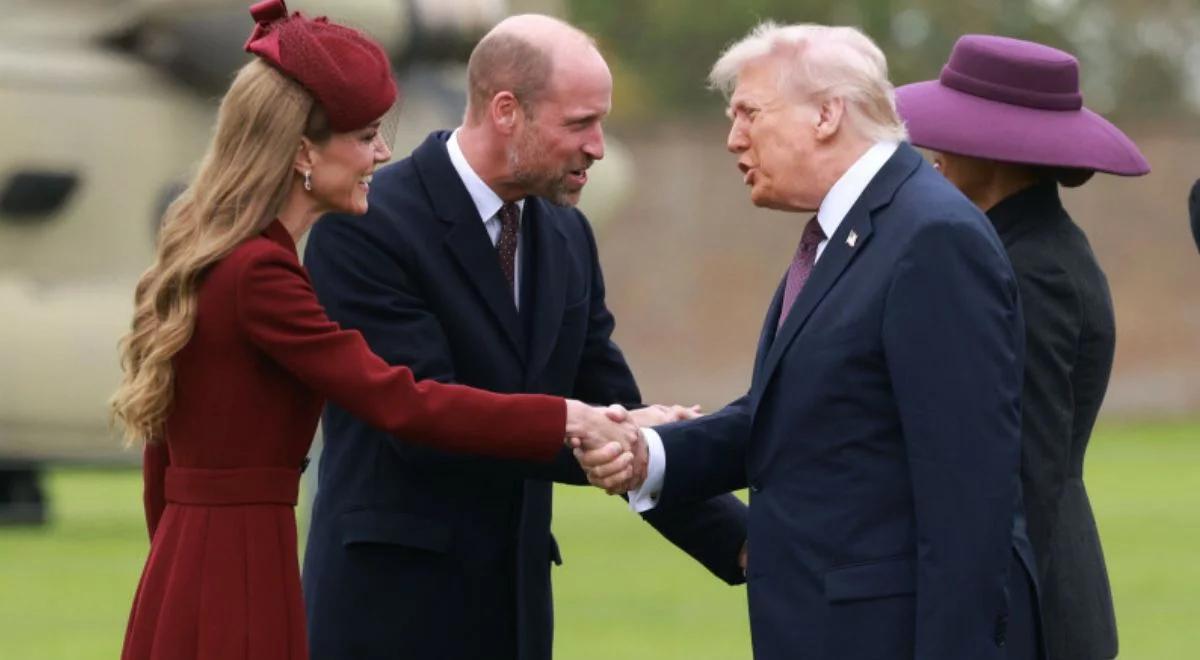 Trump naruszył protokół spotkania? To powiedział księżnej Kate
