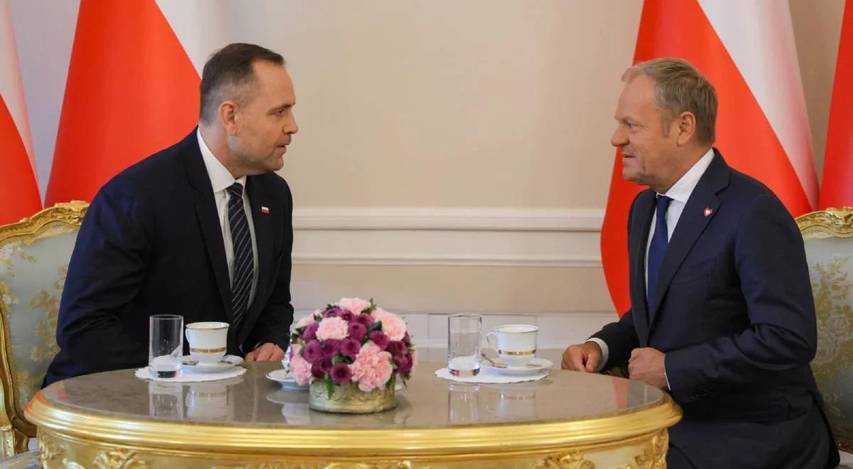 Spotkanie Tusk-Nawrocki. Gen. Komornicki: sprawa bezpieczeństwa nie toleruje wojny polsko-polskiej