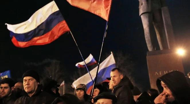 Samozwańcze władze Krymu ogłaszają akces do Rosji